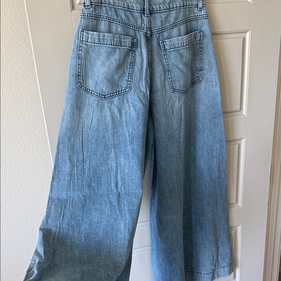 Pilcro Light Blue Flare Jeans - Picture 4 of 4